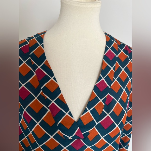 Color block Blouse - Picture 3 of 4